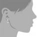 Silberdream SilberDream Ohrring Welle diamantiert 925 Silber Ohrstecker SDO314 Rabatte dieses Monats