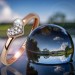 Silberdream GoldDream Gold Ring Herz Zirkonia weiß Gr.54 333er Rosegold GDR503E54 Auslauf