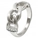 Silberdream SilberDream Ring Chain Zirkonia weiß Gr.58 aus 925er Silber SDR422W58 Fabrik Onlineshop