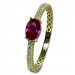 Silberdream GoldDream Gold Ring Beauty Gr.54 Zirkonia weiß 333er Gelbgold GDR545Y54 Versandkostenfrei