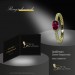 Silberdream GoldDream Gold Ring Beauty Gr.54 Zirkonia weiß 333er Gelbgold GDR545Y54 Versandkostenfrei