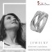Silberdream SilberDream Ring Bandring gedreht Zirkonia weiß Gr.60 aus 925er Silber SDR411W60 Begrenztes Angebot