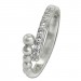 Silberdream SilberDream Ring Kugeln Zirkonia weiß Gr.58 aus 925er Silber SDR409W58 Lagerräumung