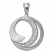 Silberdream SilberDream Ketten Anhänger -Circle- Zirkonia weiß 925 Silber SDH4373W Exklusive Angebote