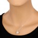 Silberdream SilberDream Glitzer Anhänger Silber Zirkonias weiß GSH101 Saisonale Angebote