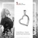 Silberdream SilberDream Ketten Anhänger -Herz- Zirkonia weiß 925 Silber SDH4381W Sonderangebote