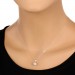 Silberdream SilberDream Glitzer Anhänger Silber Zirkonias weiß GSH102 Riesige Ersparnisse