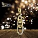 Silberdream GoldDream Kettenanhänger Kette Zirkonia 333 Gold Anhänger Echtschmuck GDH504WY Zeitbegrenzte Promotion