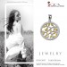 Silberdream SilberDream Ketten Anhänger -Kreis- bicolor 925er Sterling Silber SDH4384T Bis zu 50% Rabatt