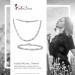Silberdream SilberDream Schmuck Set Zirkonia Collier & Armband Damen 925 Silber SDS436W 2025
