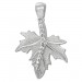 Silberdream SilberDream Schmuck Set Kette und Anhänger Ahornblatt Zirkonia 925er SDS4926W Limitierter Zeitrabatt