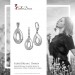 Silberdream SilberDream Schmuck Set Anhänger und Ohrringe Big Zirkonia Silber SDS4907W Fabrik Onlineshop