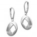 Silberdream SilberDream Schmuck Set Kette und Ohrringe Rund Zirkonia 925er SDS49203 Fabrikpreis
