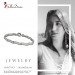 Silberdream SilberDream Armband Wave 925 Silber gehämmert matt 19cm SDA4792O Saisonschlussverkauf