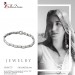 Silberdream SilberDream Armband Wave 925 Sterling Silber 18,5cm Silberarmband SDA477J Osterangebot