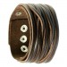 Silberdream SilberDream Lederarmband braun Herren Leder Armband LA2249B Neueste Mode