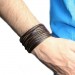 Silberdream SilberDream Lederarmband braun Herren Leder Armband LA2249B Neueste Mode