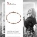 Silberdream SilberDream Damen Armband Ankerkette 19,5cm Silber rosevergoldet Trend SDA2389E Tägliche Deals