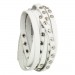 Silberdream SilberDream Lederarmband weiß Damen Leder Armband LA2250W VIP-Rabatte