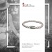 Silberdream SilberDream Leder Armband weiß 20cm mit Edelstahl Verschluss LS1522 Outlet