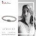 Silberdream SilberDream Leder Armband weiß 20cm mit Edelstahl Verschluss LS1522 Outlet