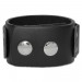 Silberdream SilberDream Lederarmband Unisex schwarz Stahl-Lederarmband LA6046S Sonderangebot