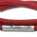 Silberdream SilberDream Leder Armband doppelt 40cm fuchsia Edelstahlverschluss LAB0840 Rabatt