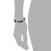 Silberdream SilberDream Shamballa Armband Zirkonia Kugeln weiß/schwarz SDA929 Weihnachtsangebot