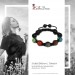 Silberdream SilberDream Shamballa Armband Zirkonia bunt 5 Glitzer Kugeln SDA925 Lagerräumung