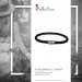Silberdream SilberDream Leder Armband schwarz mit Edelstahl Verschluss LS1502 Exklusive Angebote
