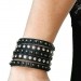 Silberdream SilberDream Lederarmband schwarz Zirkonia Damen Leder Armband LAP231S Große Rabatte