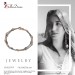 Silberdream SilberDream Bicolor Armband Rose und Schwarz 19-21cm 925 Silber Damen SDA2459F Neueste Stile