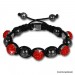 Silberdream Glitzerkugel rot für Sterlinx London Shamballa Armband SHB00R Zeitbegrenzte Promotion