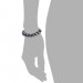 Silberdream SilberDream Shamballa Armband Glas schwarz 18 geschliffene Kugeln SDA912 Sonderangebot der Fabrik