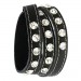 Silberdream SilberDream Lederarmband schwarz Zirkonia Damen Leder Armband LAP228S Fabrikladen