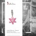 Silberdream SilberDream 925 Charm Blume rosa Armband Ketten Anhänger FC4114 Hotsell