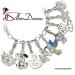 Silberdream SilberDream Charm Seestern weiß 925 Silber Armband Anhänger FC643 Heißer Verkauf