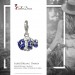 Silberdream SilberDream Glitzer Charm Clownfisch blau Zirkonia Kristalle GSC518B Neueste Mode