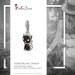 Silberdream SilberDream Glitzer Charm Katze schwarz Zirkonia Kristalle GSC506S Saisonale Angebote