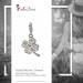 Silberdream SilberDream Glitzer Charm Kleeblatt weiß Zirkonia Kristalle GSC513W Tägliche Deals