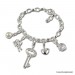 Silberdream SilberDream 925 Charm Schlüssel weiß Armband Anhänger FC241W Riesige Ersparnisse