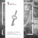 Silberdream SilberDream 925 Charm Schlüssel weiß Armband Anhänger FC241W Riesige Ersparnisse