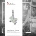 Silberdream SilberDream Charm fliegendes Pony weiß 925 Silber Armband Anhänger FC869W Begrenzte Freigabe