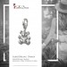 Silberdream SilberDream 925 Charm Teddy Armband Anhänger FC1006 Letzte 3 Tage