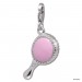 Silberdream SilberDream Charm Handspiegel rosa 925er Armband Anhänger FC689 Bis zu 60% Rabatt