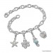 Silberdream SilberDream Charm Seestern Zirkonia 925 Silber Armband Anhänger FC730W Vierteljährliche Förderung