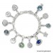 Silberdream SilberDream Charm Stern Zirkonia 925er Silber Armband Anhänger FC903W Riesige Rabatte