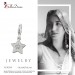 Silberdream SilberDream Charm Stern Zirkonia 925er Silber Armband Anhänger FC903W Riesige Rabatte