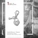 Silberdream SilberDream 925 Charm Herzschloss Armband Anhänger FC234W Schlussverkauf