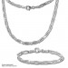 Silberdream SilberDream Collier Kette Blütenblatt 925 Silber 45cm Halskette Damen SDK428 Günstig kaufen